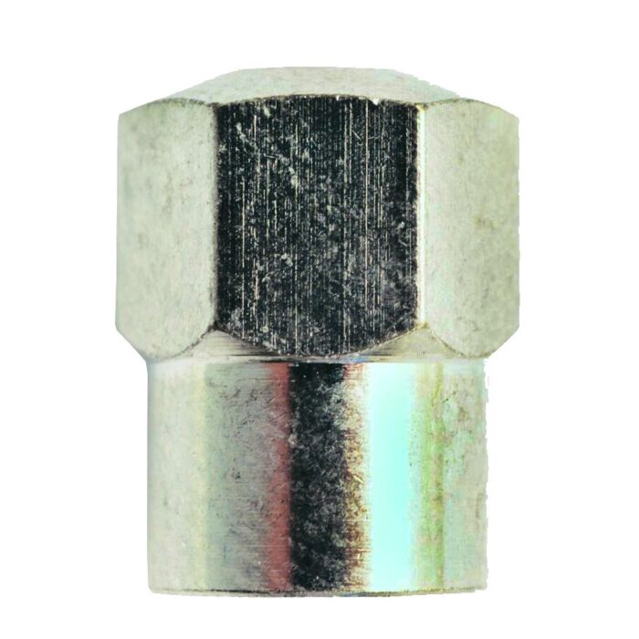 Milton Brass Chrome Plating High Performance Hex Head Valve Cap