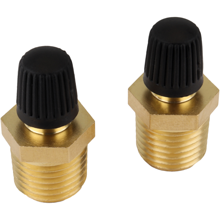 Milton 1/4" MNPT Male Tank Valve (2pk)