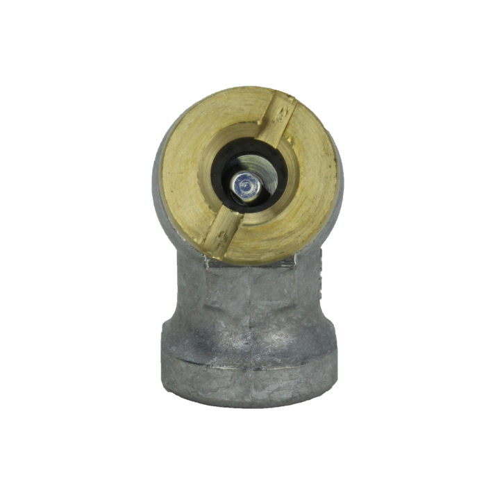 Milton Single Ball Foot Air Chuck, Closed Flow Tire Inflator Chuck, 1/4" NPT, S-699