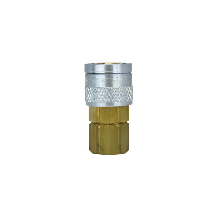 Milton 1/4 in FNPT Steel Hose Coupler