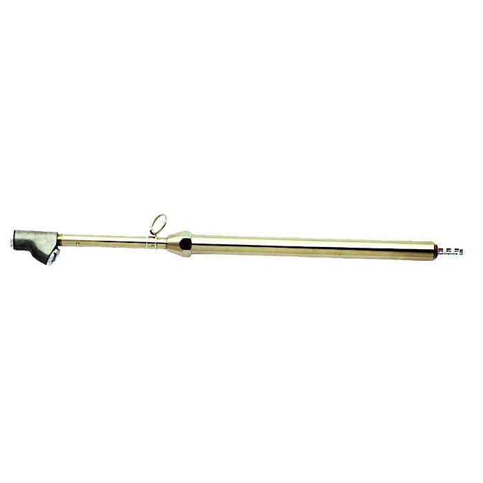 Milton 2 lb 10 to 160 psi 2 Straight Foot Chuck Service Gauge
