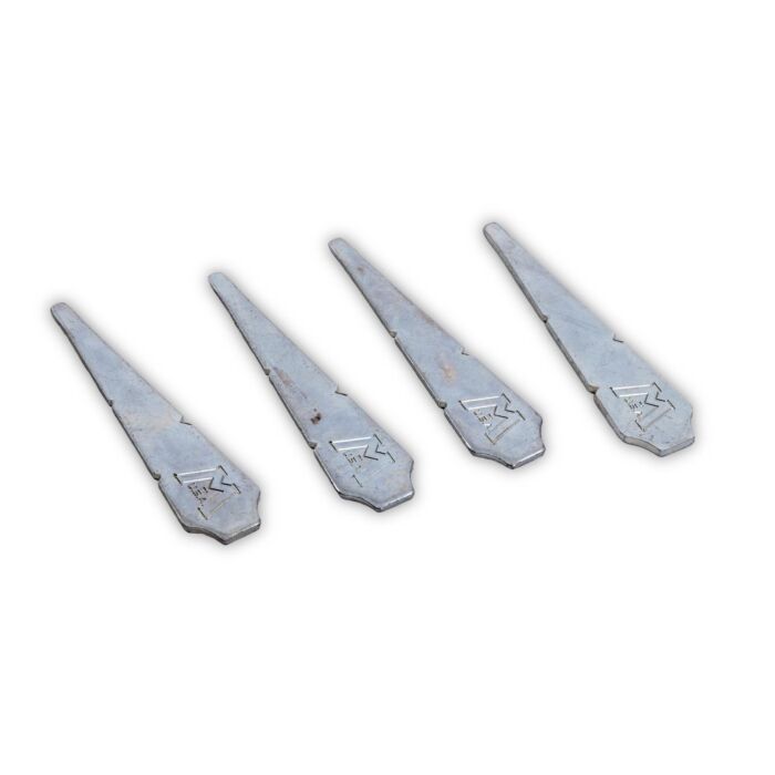 Marshalltown 4-1/4 in Steel 4 Pieces Traditional Line Pine
