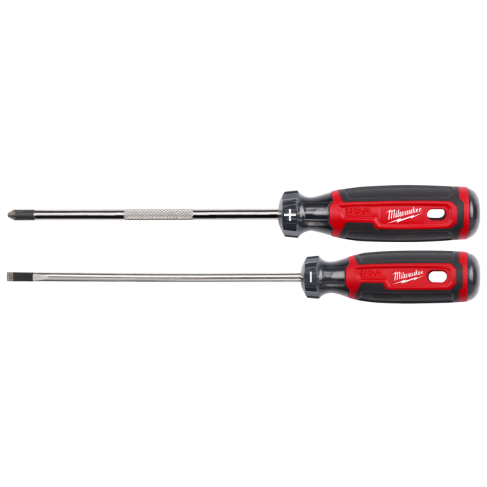Milwaukee 3/16" Cabinet 6" Cushion Grip Screwdriver (USA)