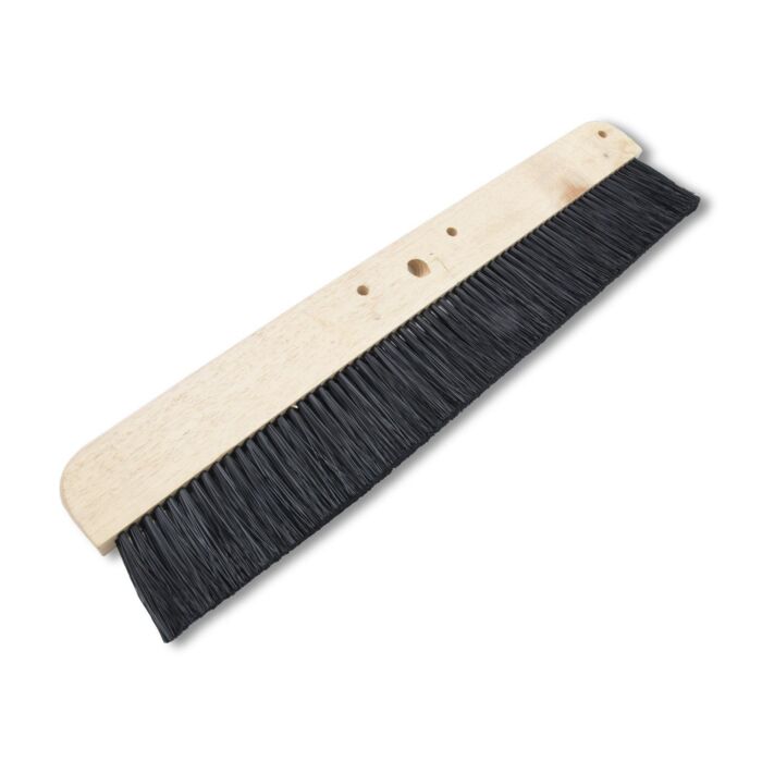 Magnolia Brush 24 in Black Horsehair Concrete Broom