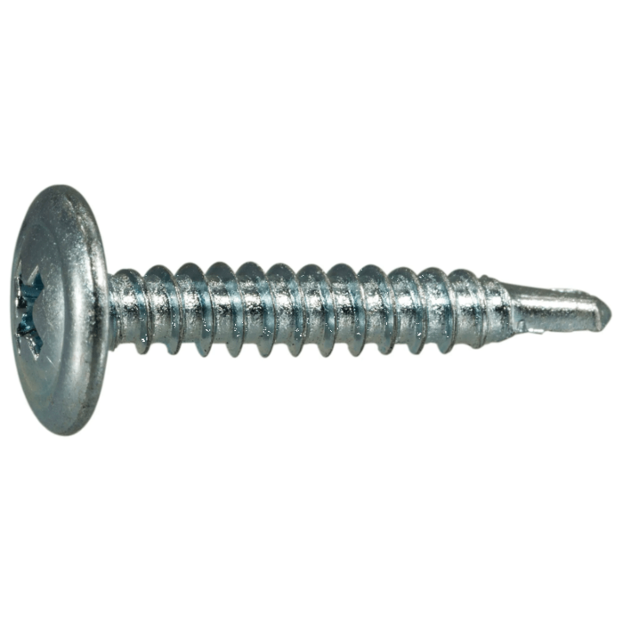 #8 x 1" Modified Truss Lath Self-Drilling Screw, Zinc (Bulk Box 1 lb)