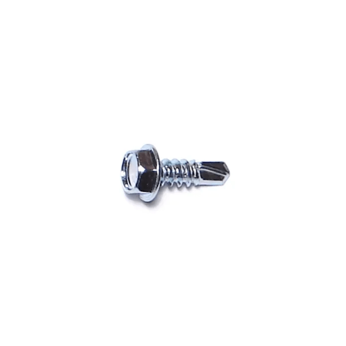 #8 x 1/2" Slotted Hex Washer Head, Self-Drilling Screw, Zinc (Bulk Box 1 lb)