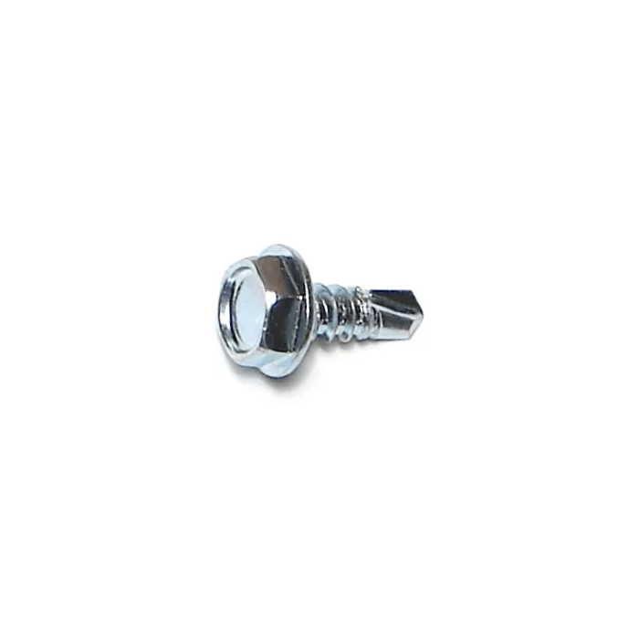 #10 x 1/2" Slotted Hex Washer Head, Self-Drilling Screw, Zinc (Bulk Box 1 lb)