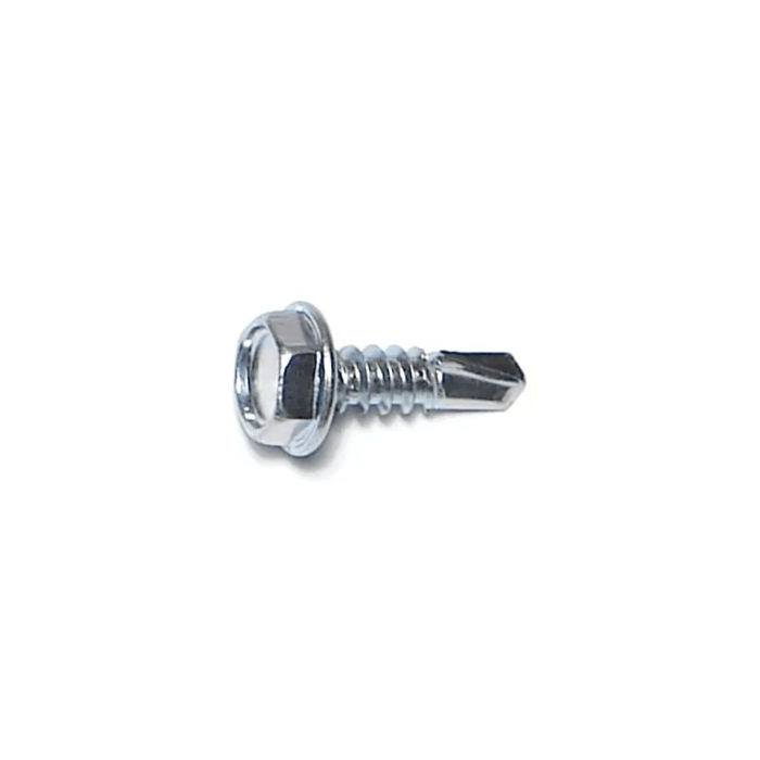 #10 x 5/8" Slotted Hex Washer Head, Self-Drilling Screw, Zinc (Bulk Box 1 lb)