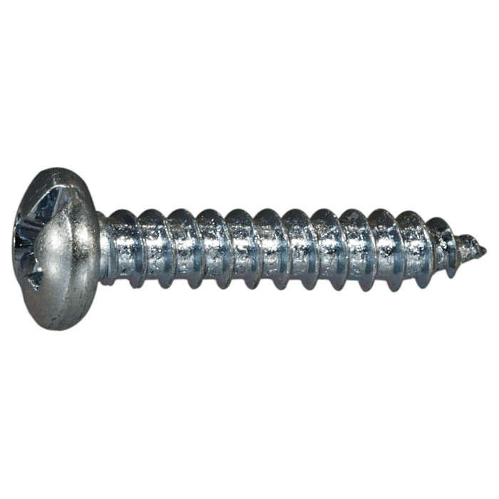 #6 x 3/4" Combo Pan Head, Sheet Metal Screw, Zinc (Bulk Box 1 lb)
