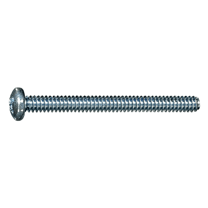 6-32 x 1-1/2" Phillips Pan Head, Machine Screw, Zinc (Bulk Box 1 lb)