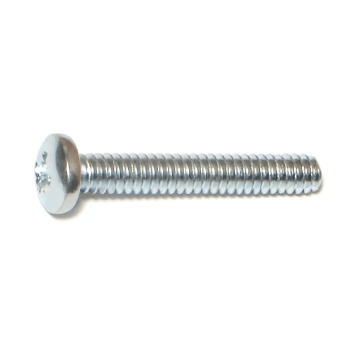 10-24 x 1-1/4" Phillips Pan Head, Machine Screw, Zinc (Bulk Box 1 lb)