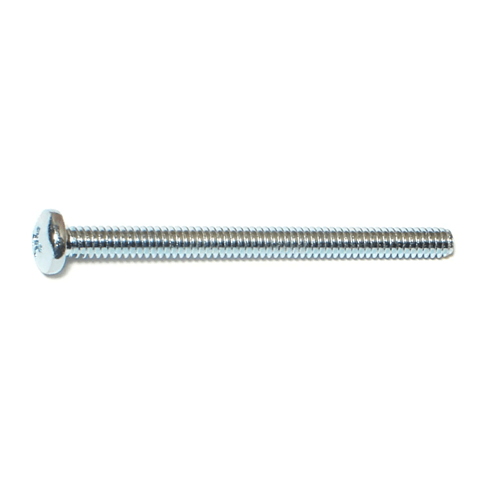 10-24 x 2-1/2" Phillips Pan Head, Machine Screw, Zinc (Bulk Box 1 lb)