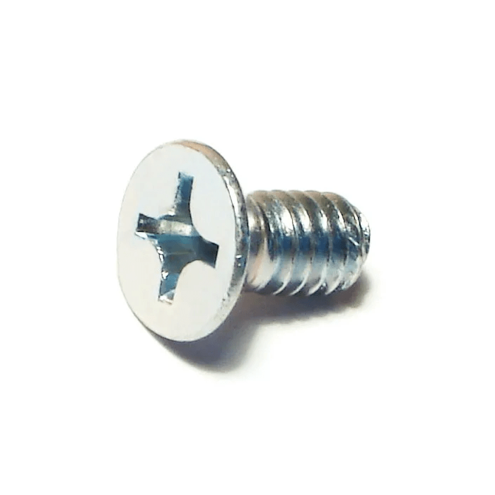 1/4"-20 x 1/2" Phillips Flat Head, Machine Screw, Zinc (Bulk Box 1 lb)