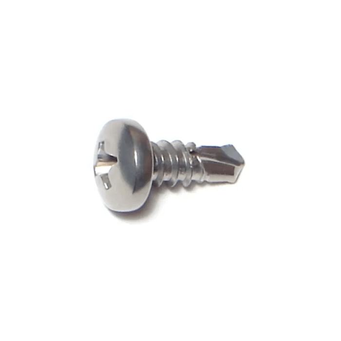 #10 x 1/2" Phillips Pan Head, Self-Drilling Screw, Zinc (Bulk Box 1 lb)
