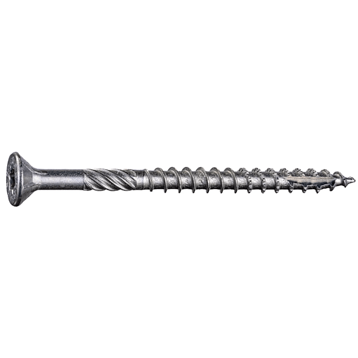 #9 x 2-1/2" Star Flat Head, Wood Screw, Stainless Steel (Bulk Box 1 lb)