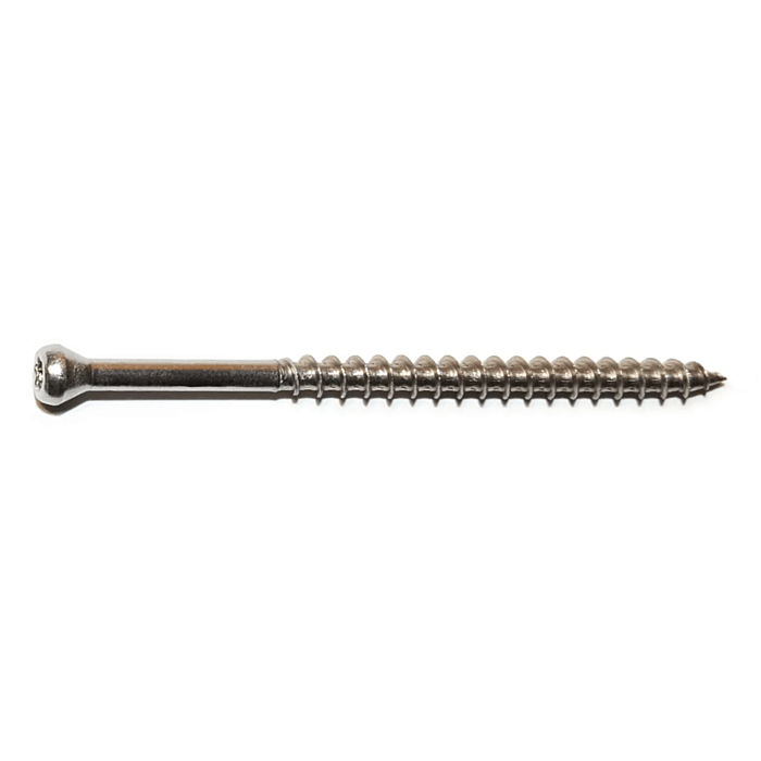 #9 x 3" Star Drive, Wood Screw, Stainless Steel (Bulk Box 1 lb)