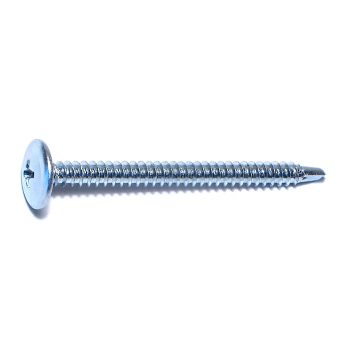 #8 x 2" Modified Truss Lath Screw, Zinc (Bulk Box 1 lb)