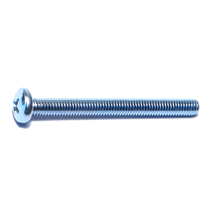 10-32 x 2" Phillips Pan Head, Machine Screw, Zinc (Bulk Box 1 lb)