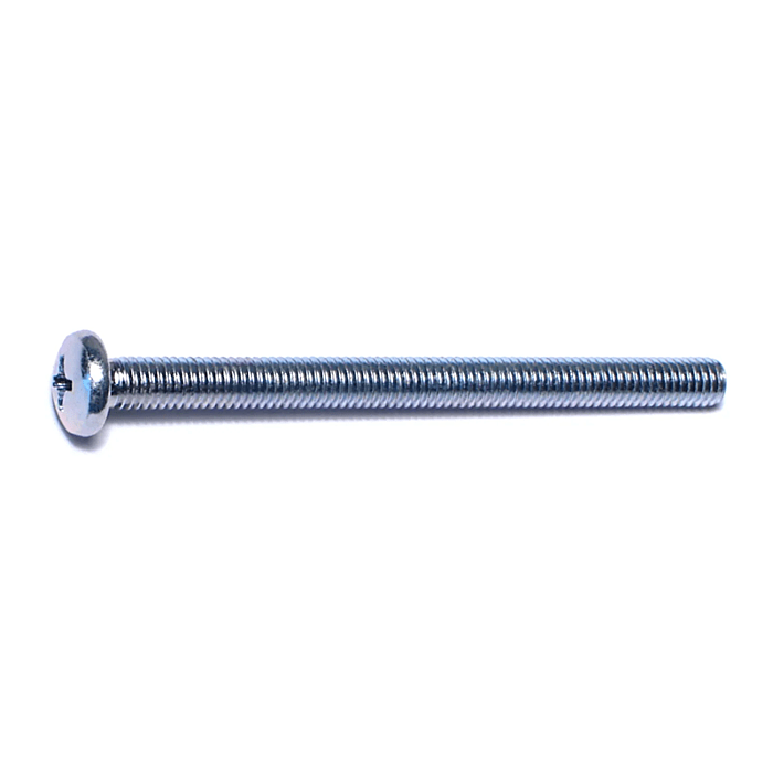 10-32 x 2-1/2" Phillips Pan Head, Machine Screw, Zinc (Bulk Box 1 lb)