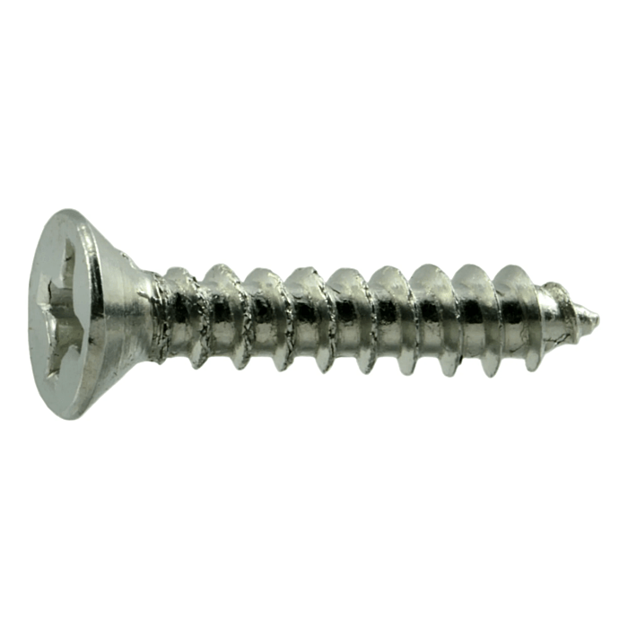#6 x 3/4" Phillips Flat Head, Wood Screw, Zinc (Bulk Box 22 pk)