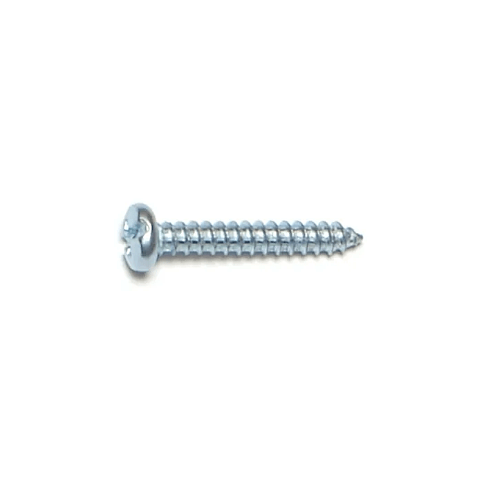 #4 x 3/4" Combo Pan Head, Sheet Metal Screw, Zinc (Bulk Box 22 pk)
