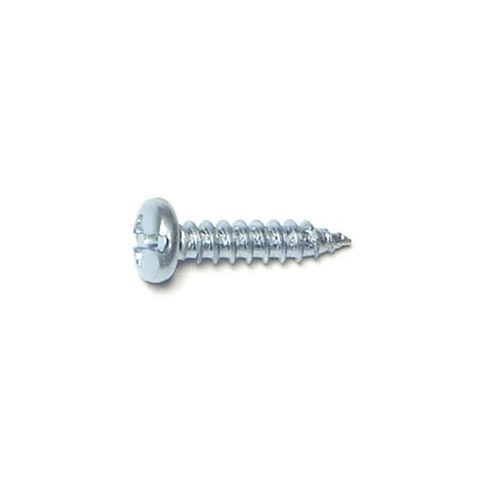 #6 x 5/8" Combo Pan Head, Sheet Metal Screw, Zinc (Bulk Box 20 pk)