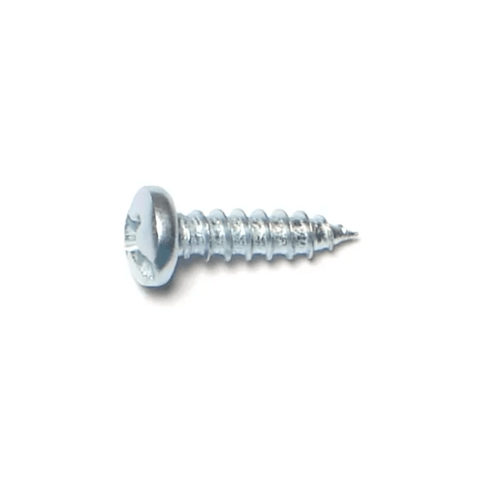 #8 x 5/8" Combo Pan Head, Sheet Metal Screw, Zinc (Bulk Box 15 pk)