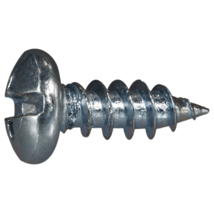 #10 x 1/2" Combo Pan Head, Sheet Metal Screw, Zinc (Bulk Box 12 pk)