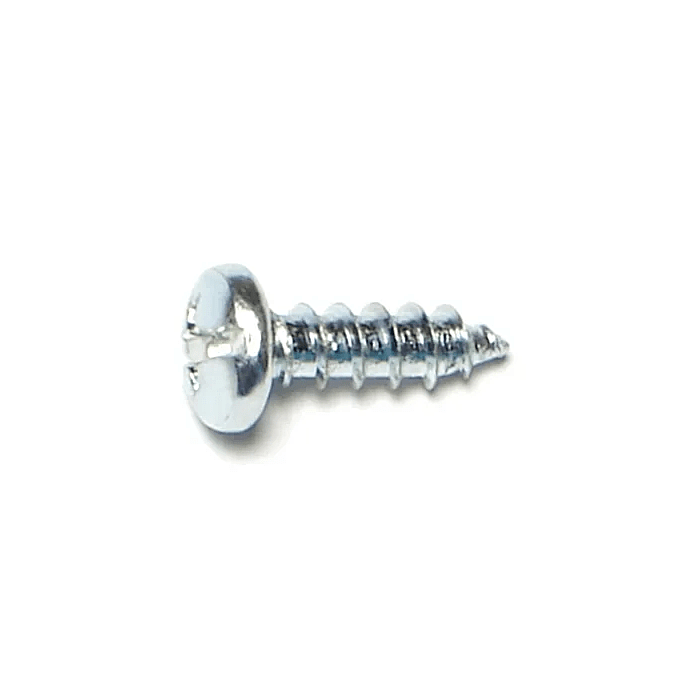 #10 x 5/8" Combo Pan Head, Sheet Metal Screw, Zinc (Bulk Box 10 pk)