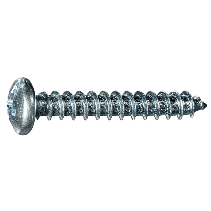 #10 x 1-1/4" Combo Pan Head, Sheet Metal Screw, Zinc (Bulk Box 8 pk)
