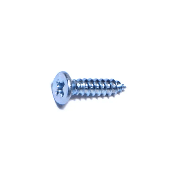#4 x 1/2" Phillips Flat Head, Sheet Metal Screw, Zinc (Bulk Box 24 pk)
