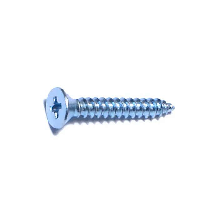 #4 x 3/4" Phillips Flat Head, Sheet Metal Screw, Zinc (Bulk Box 22 pk)