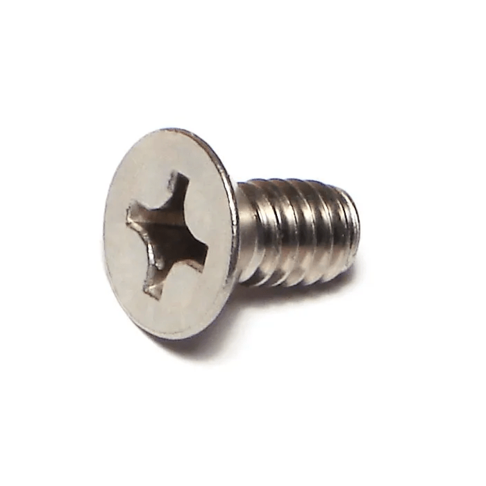 1/4"-20 x 1/2" Phillips Flat Head, Machine Screw, Stainless Steel (Bulk Box 3 pc)