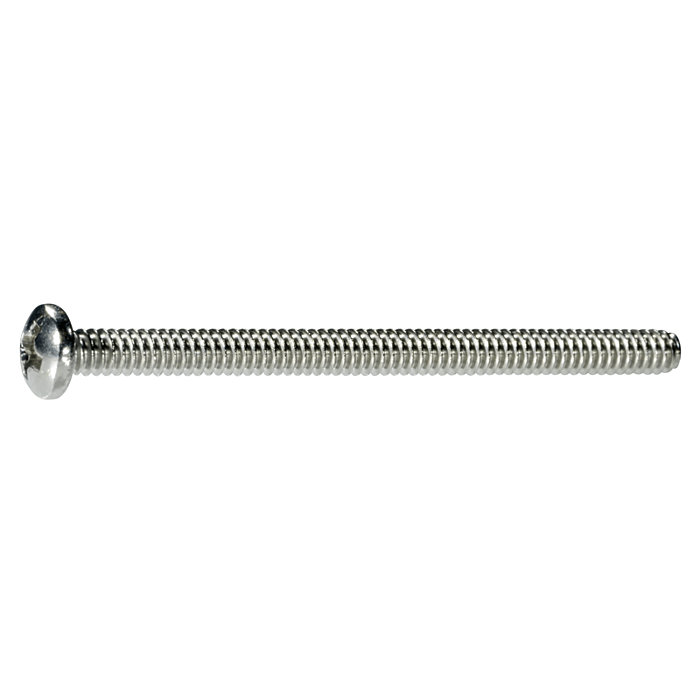 6-32 x 2" Phillips Pan Head, Machine Screw, Stainless Steel (Bulk Box 3 pc)