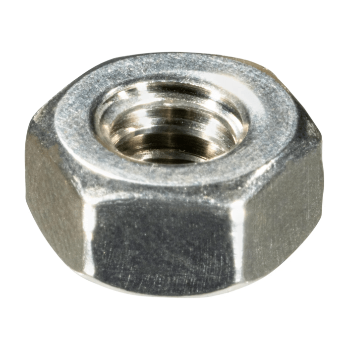 1/4"-20 Hex Nut Coarse Thread, Stainless Steel