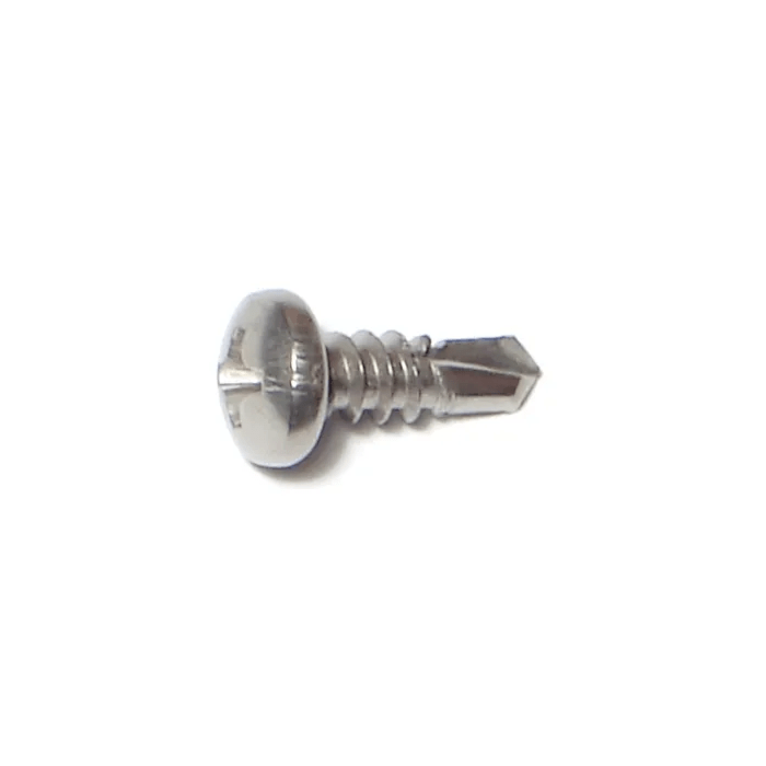 #8 x 1/2" Phillips Pan Head, Self-Drilling Screw, Stainless Steel (Bulk Box 18 pc)