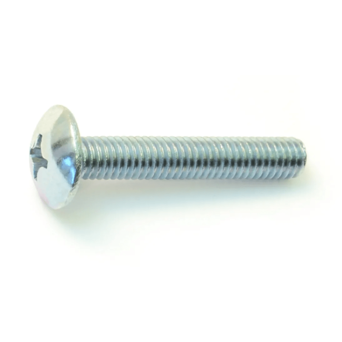 6-32 x 1-1/4" Phillips Flat Head, Machine Screw, Zinc (Bulk Box 13 pc)