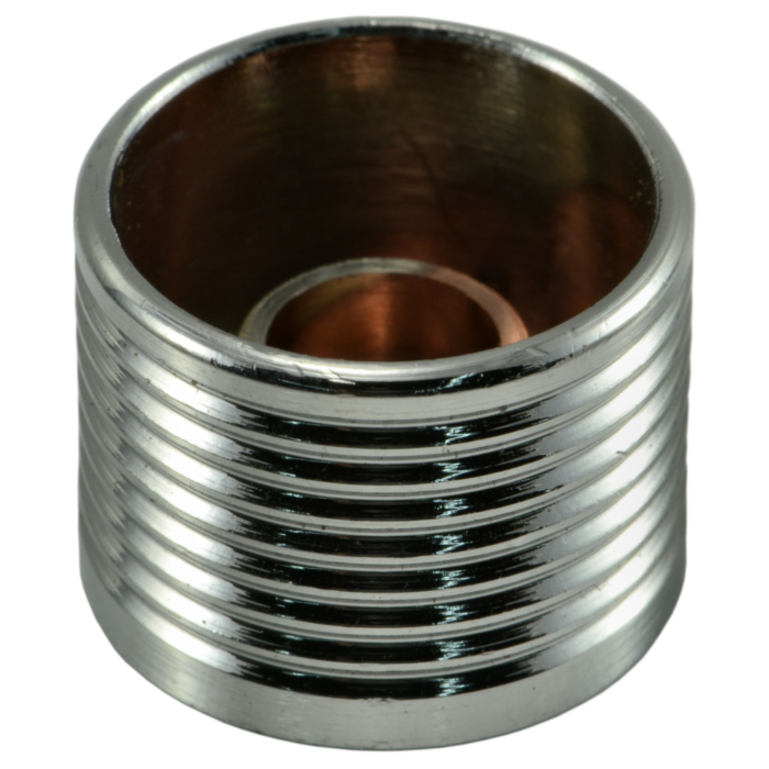 Midwest Fastener ock Hd Cover Chr, 3/8 S