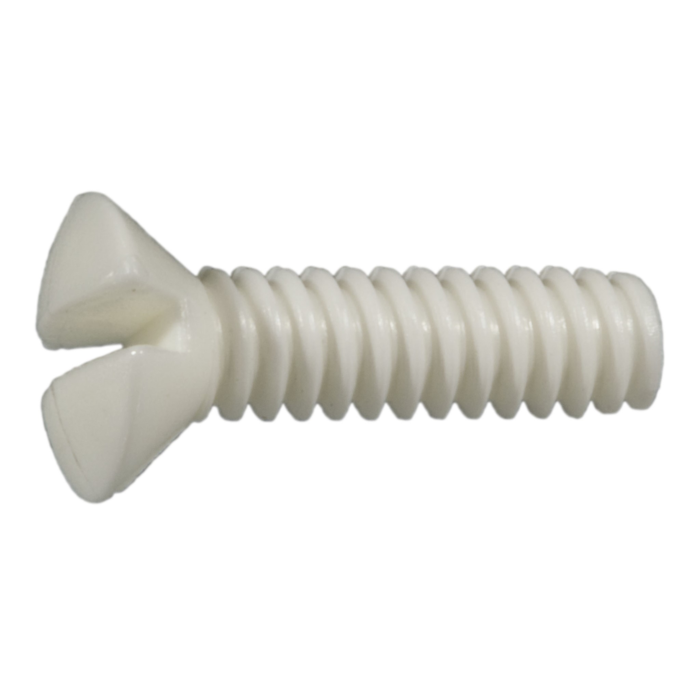 Switch Plate Screw (Nylon - White)  6-32 x 1/2 in.