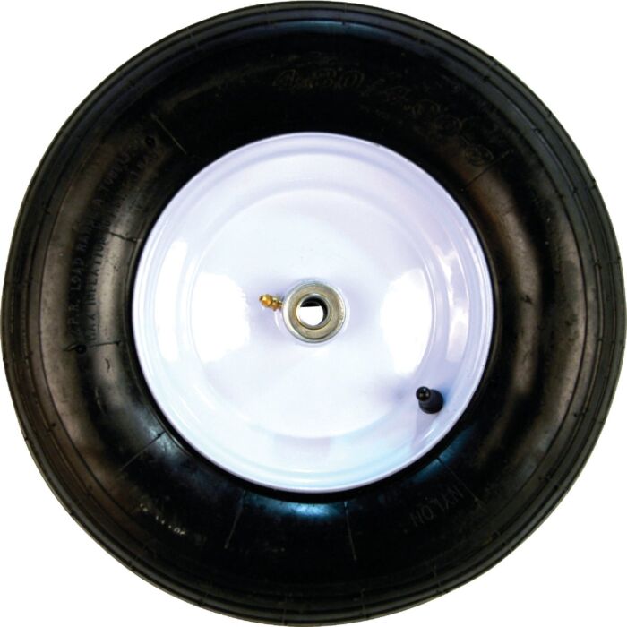 Arnold 16 x 480/400-8 In. Pneumatic Wheelbarrow Wheel with 3 In. Hub