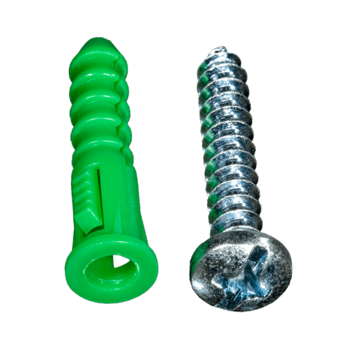 MIDWEST FASTENER Ribbed Plastic Anchor (50 pk)