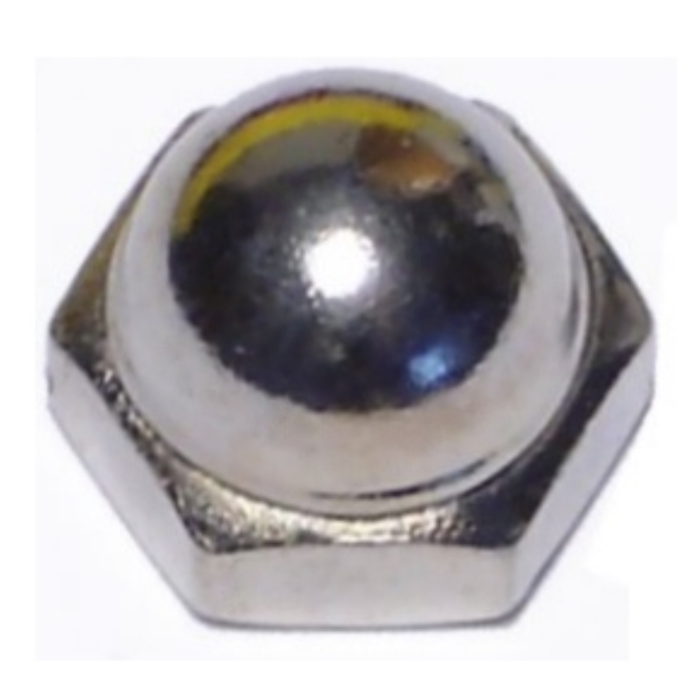 Acorn Nut (Nickel) 8-32 