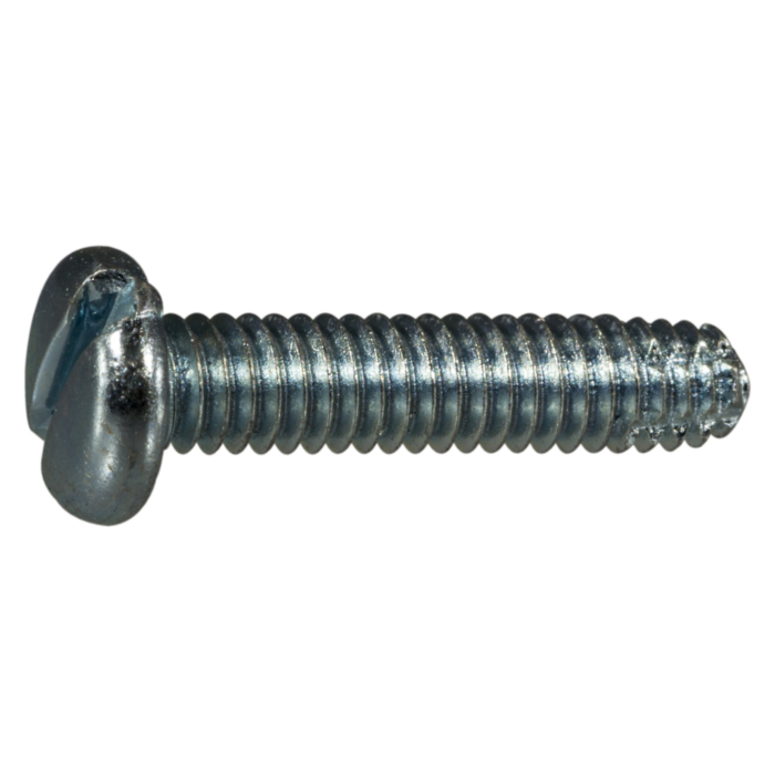 Midwest Fastener Slotted Head Self-Tapping Bolt, Type F (Zinc) 8-32 x 3 in.