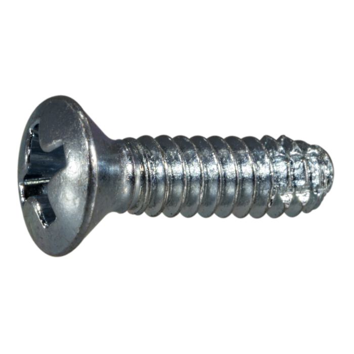 Midwest Fastener Slotted Head Self-Tapping Bolt, Type F (Zinc) 6-32 x 1/2 in.