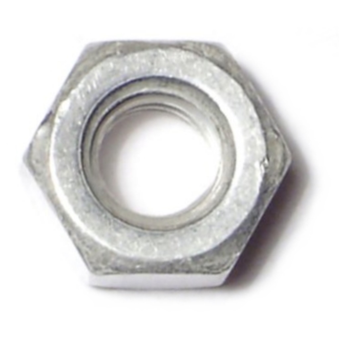 1/4"-20 Hex Nut, Coarse Thread, Aluminum