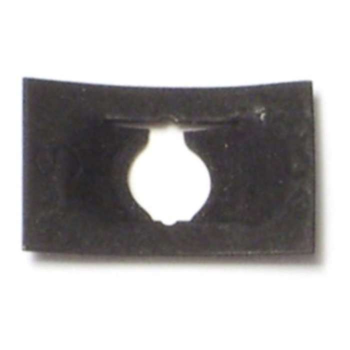 Flat Type Speed Push Nut (Zinc) 8-32 in. 