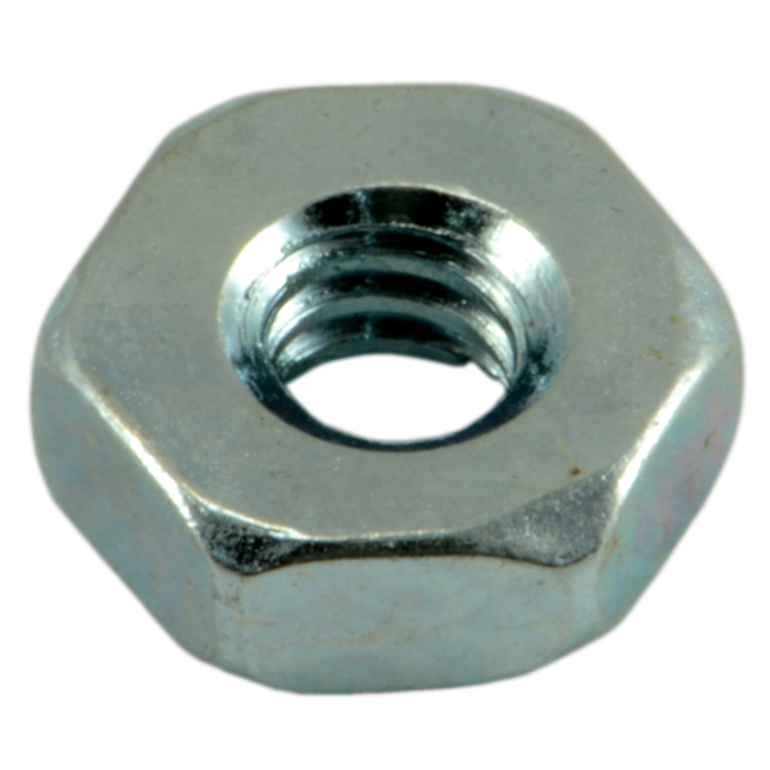 4-40 Hex Nut, Coarse Thread, Zinc