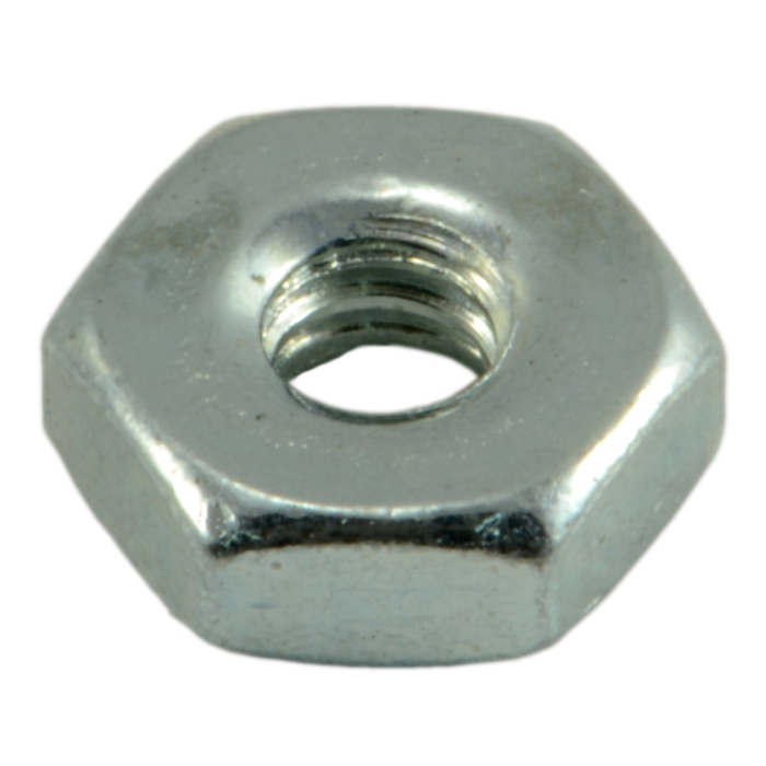 4-40 Hex Nut, Coarse Thread, Zinc