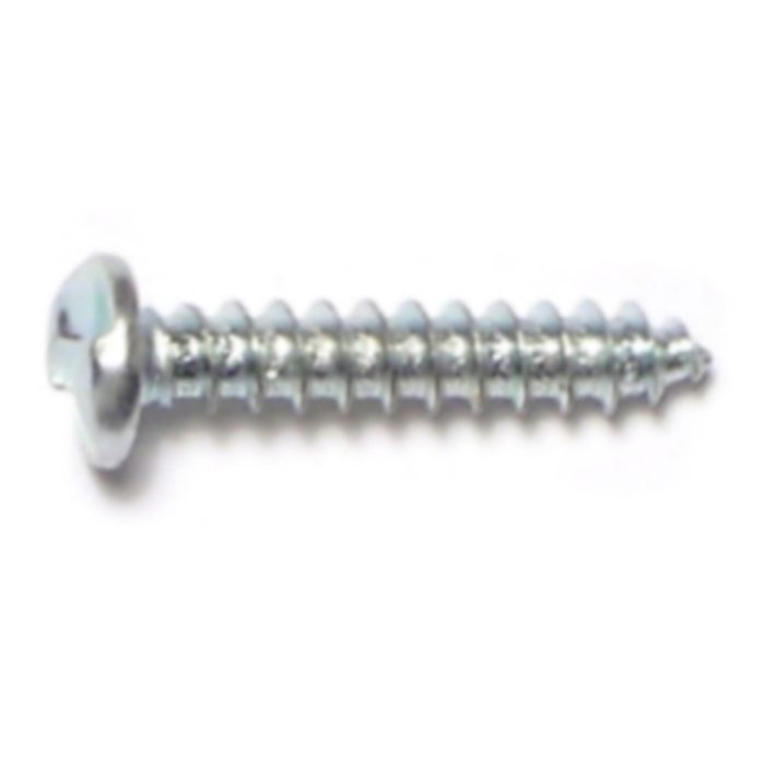 #6 x 3/4" Tamper Proof Pan Head, Sheet Metal Screw, Zinc 