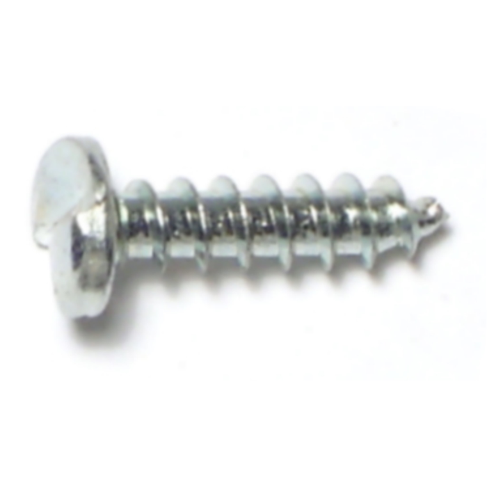 #10 x 3/4" Tamper Proof Pan Head, Sheet Metal Screw, Zinc 